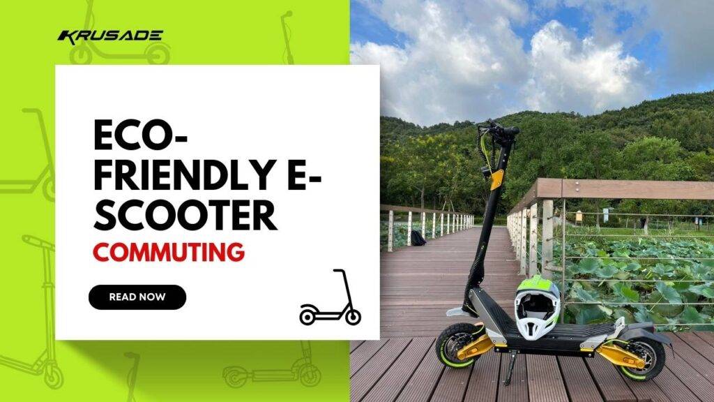 Eco Friendly E Scooter Commuting
