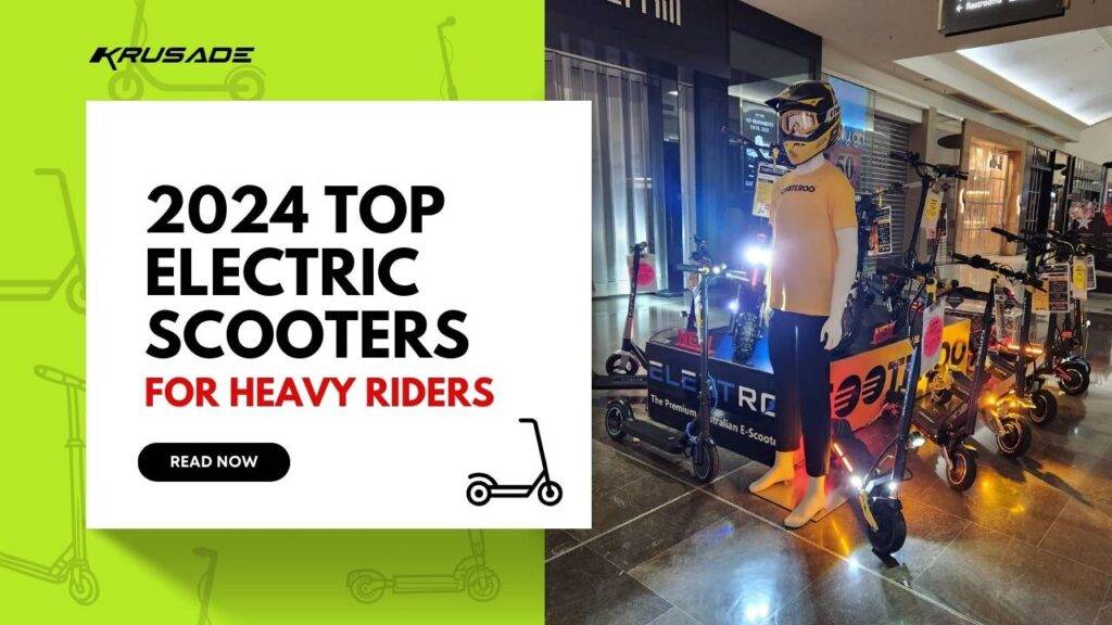 Top Electric Scooters for Heavy Riders