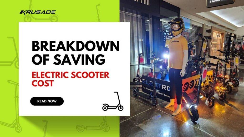 electric scooter cost