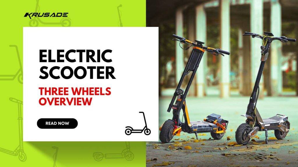 electric scooter three wheels