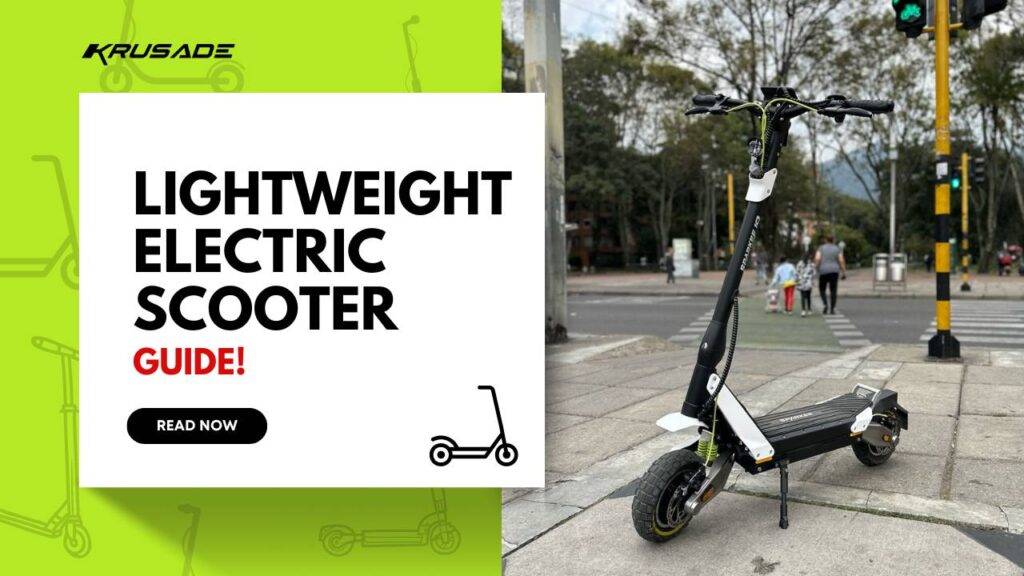 lightweight electric scooter