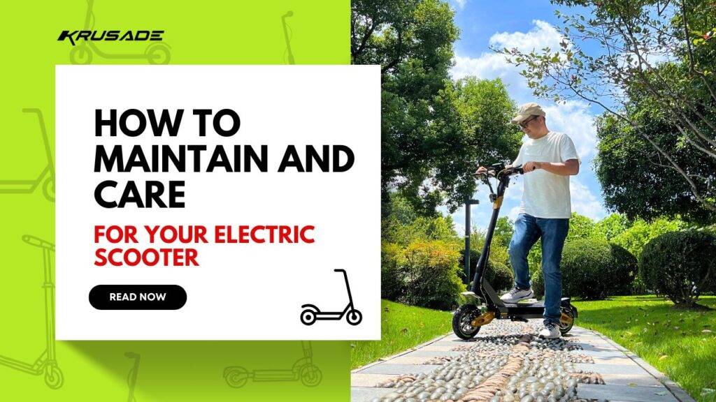 Electric Scooter Care