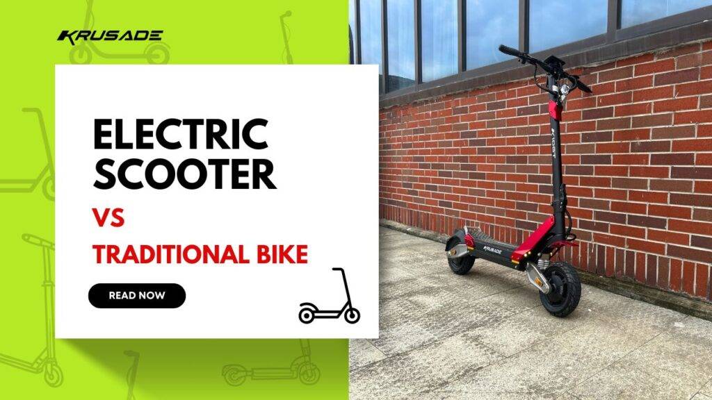 Electric Scooter Vs. Traditional Bike
