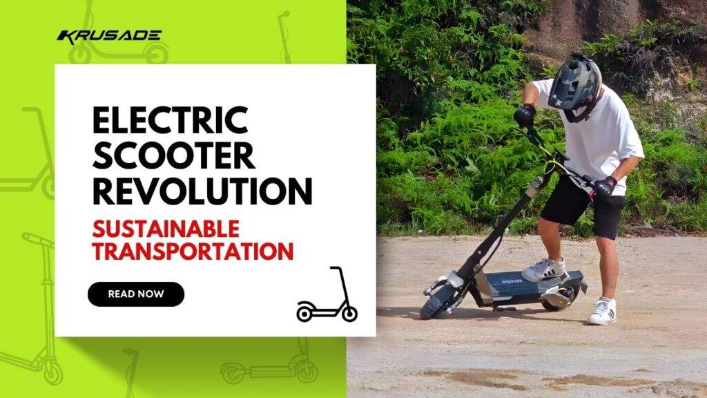 sustainable urban transportation electric scooters
