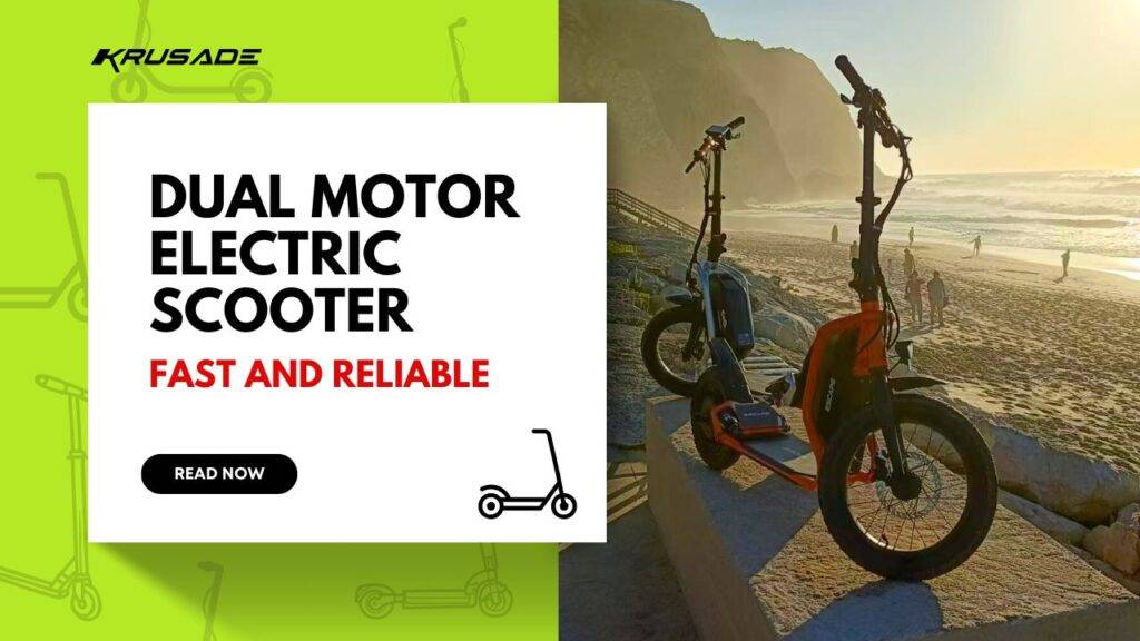 dual motor electric scooter 2