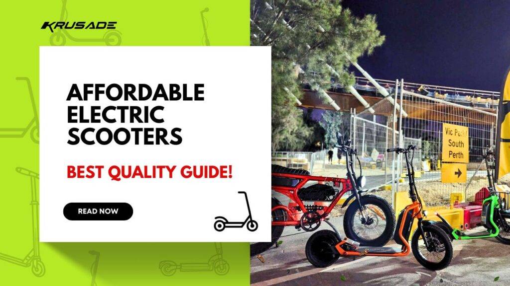 affordable electric scooters
