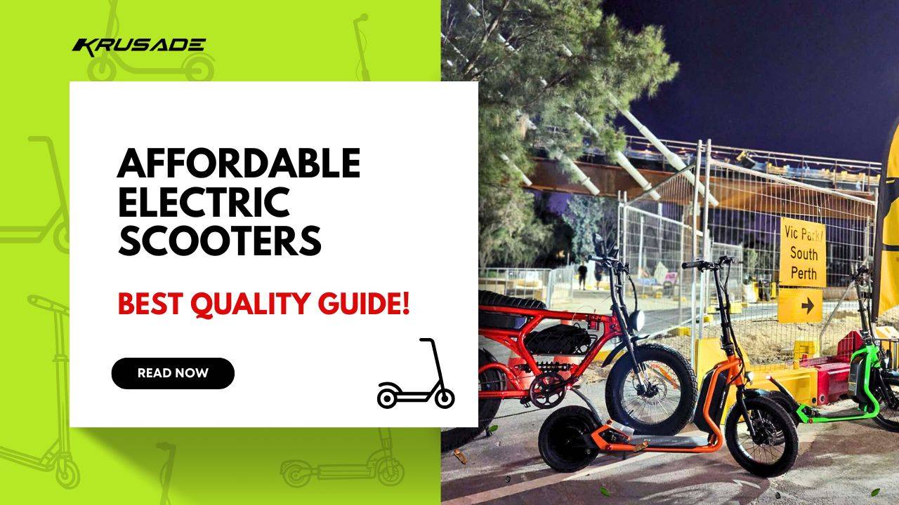affordable electric scooters