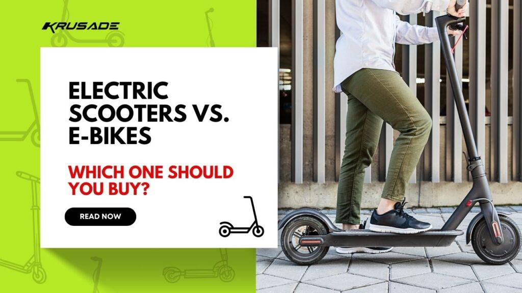 Electric Scooters vs. E Bikes
