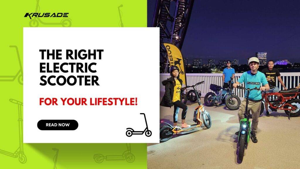 right electric scooter