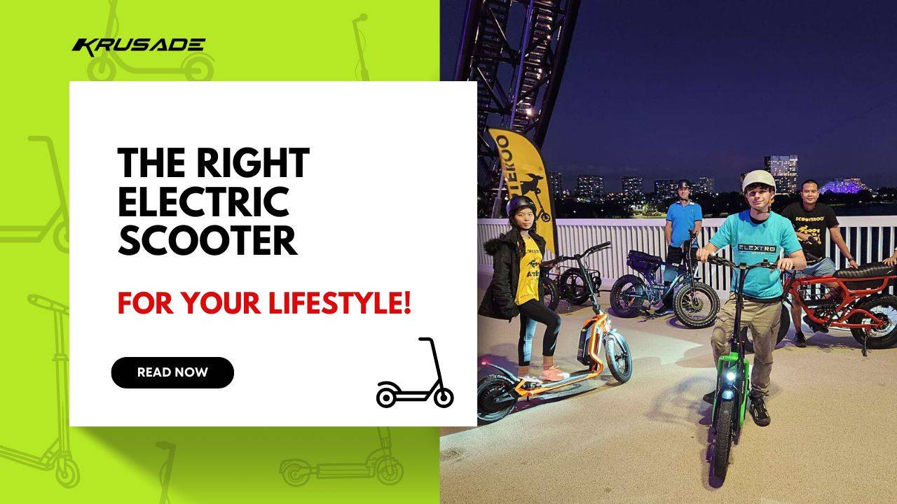 right electric scooter